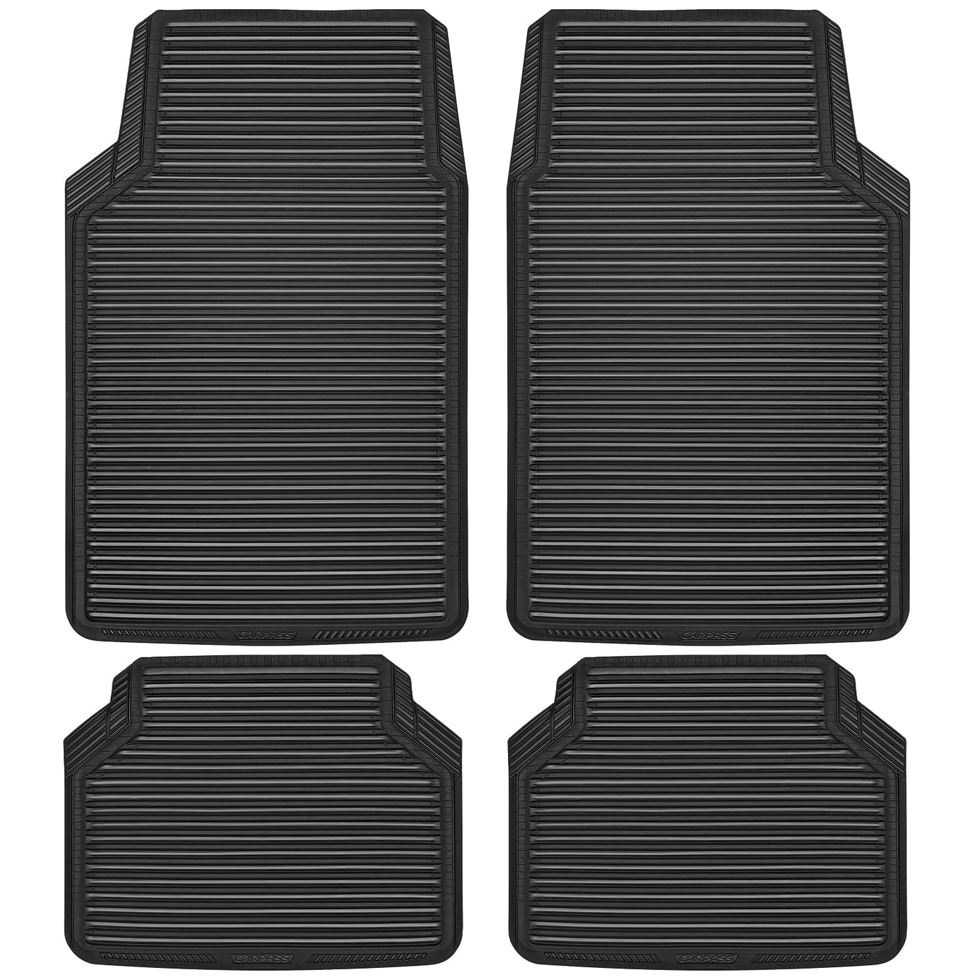 Floor Mat Set 4-piece Black product photo