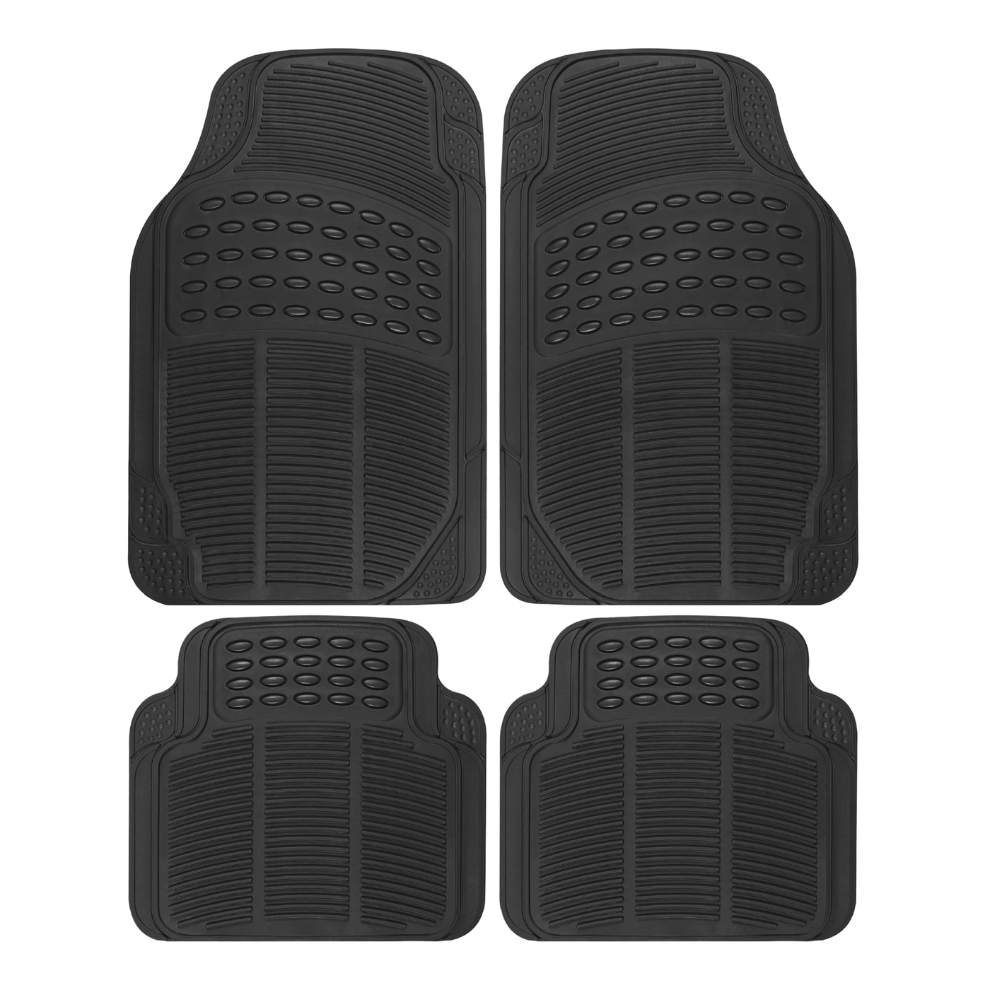 Floor Mat Set 4-piece Black product photo