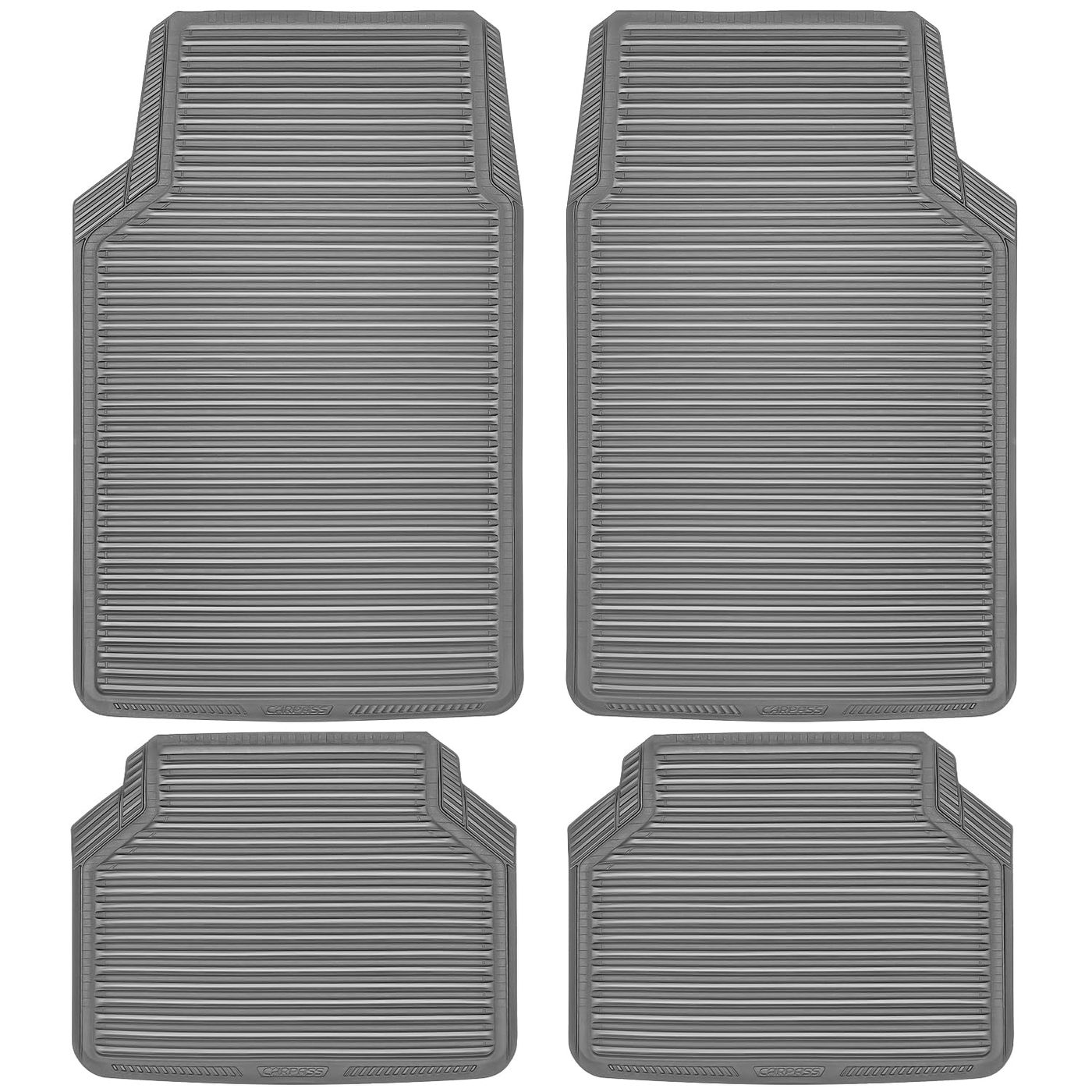 Floor Mat Set 4-piece Charcoal product photo
