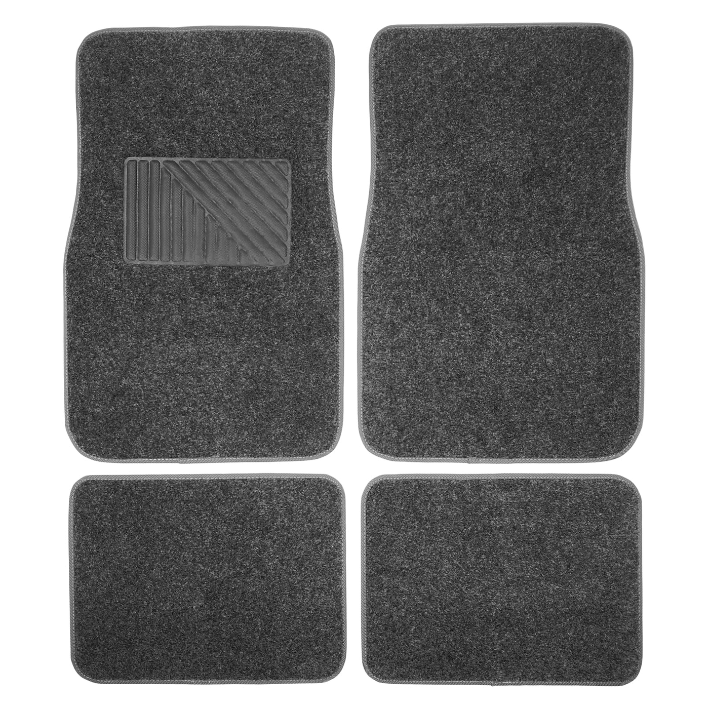 Floor Mat Set 4-piece Charcoal product photo