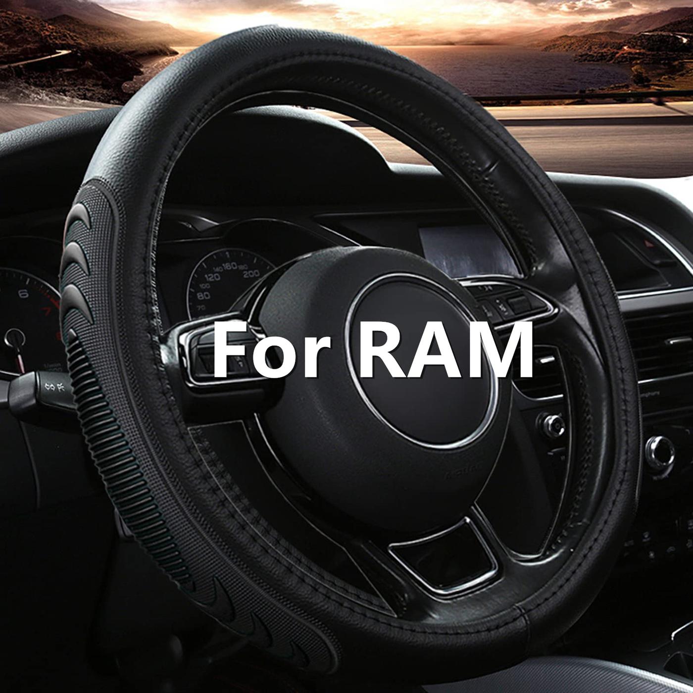 Steering Wheel Cover Black product photo