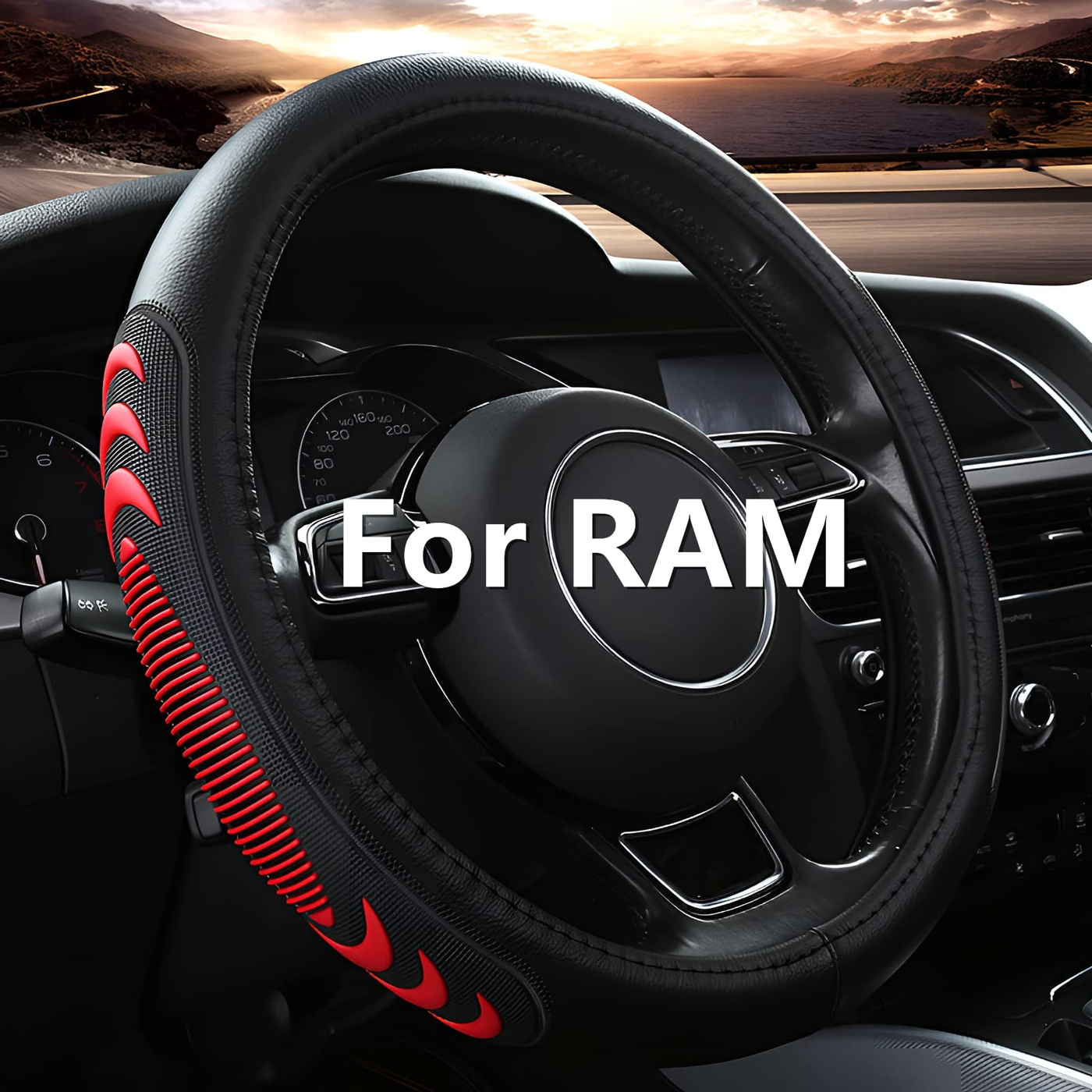 Steering Wheel Cover Charcoal product photo