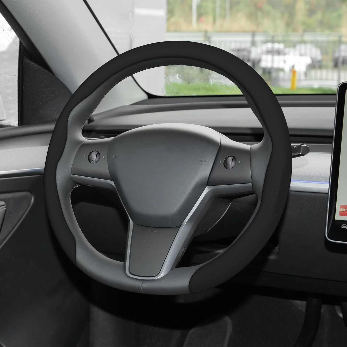 Steering Wheel Cover Beige product photo